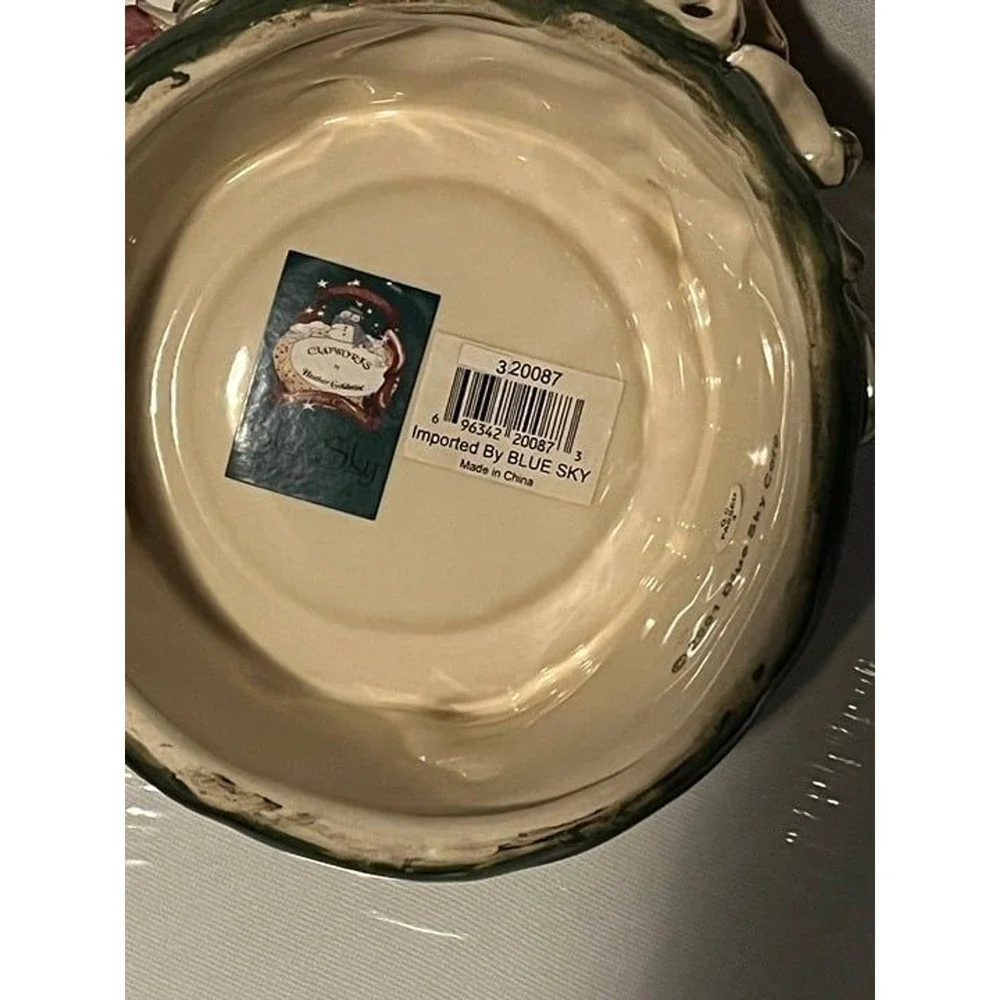 Blue Sky Christmas‎ Collection Floral Heather Round Candle Holder Roses